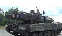Немецкие танки Леопард уже в Украине - танк