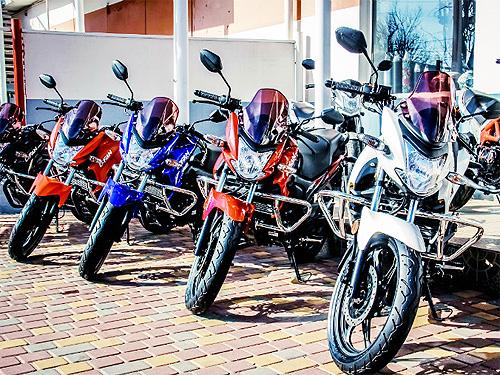 Ринок мотоциклів в Україні майже досяг обсягу продажів автомобілів