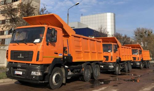 МАЗ поставил в Украину специальные версии самосвалов для горнодобывающей отрасли - МАЗ