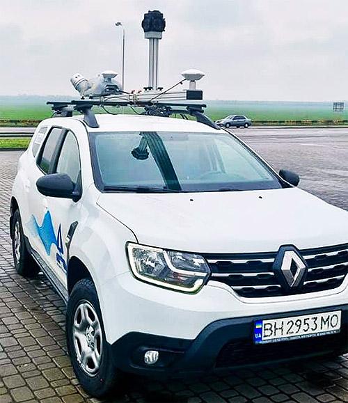В Украине появился первый цифровой сканер автодорог на автомобильном шасси