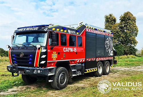 В Украине выпустили аварийно-спасательный автомобиль на шасси Tatra - Tatra