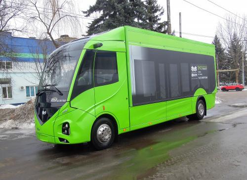 Белорусский BKM Holding представил первый электро грузовик