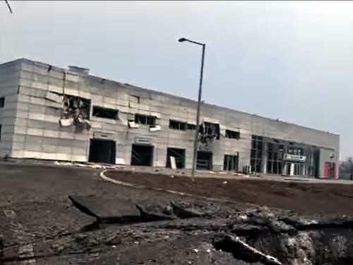 В Николаеве оккупационные силы РФ разрушили автосалон BMW - BMW