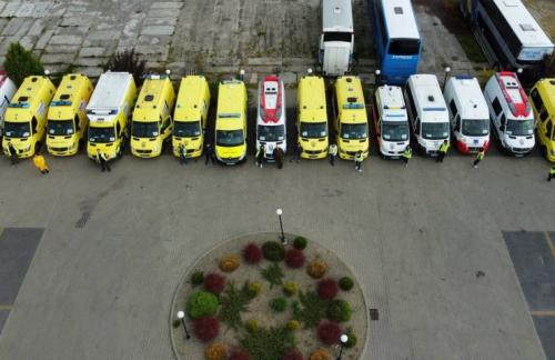 В Україну передали ще 10 автомобілів швидкої медичної допомоги