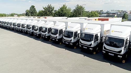 «УкрПочта» закупила 18 грузовиков IVECO - IVECO