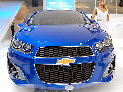 Каким будет новое поколение Chevrolet Aveo. Фото - Chevrolet