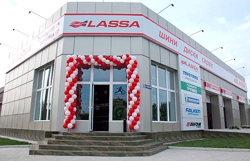 В Украине успешно стартовала сеть шинных центров Lassa - Lassa