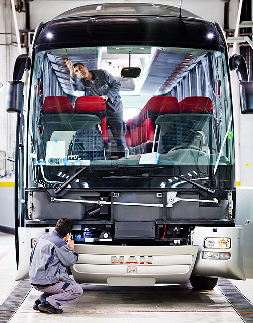 Как делают автобусы MAN и Neoplan. Репортаж с завода