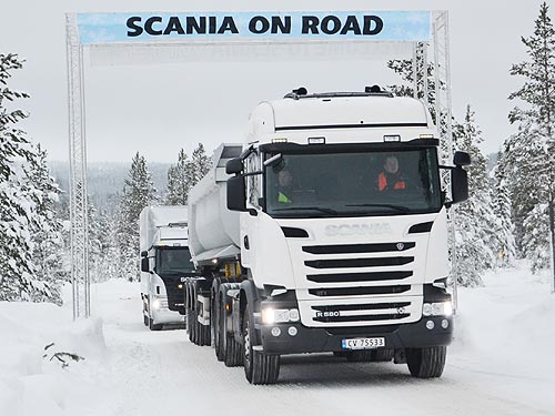 Winter Test 2015: Scania     