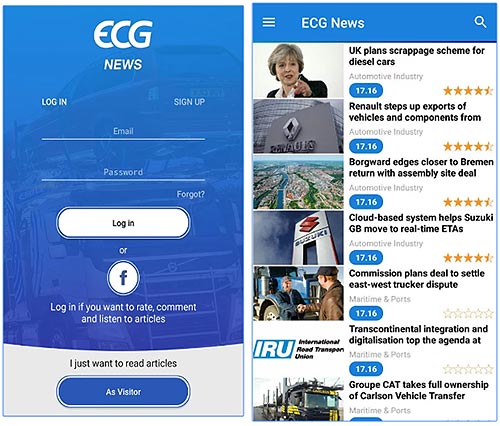 ECG News:            - ECG