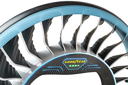 Goodyear представила концепт шины для автономных и летающих автомобилей - Goodyear