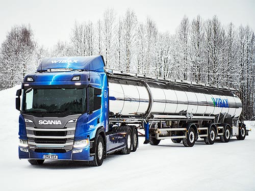 Scania поставила 64-тонный электрогрузовик - Scania