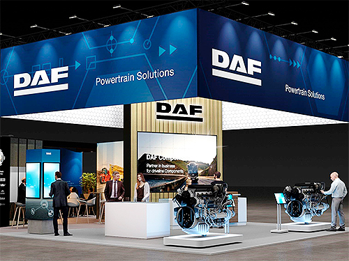 DAF представляє нову серію двигунів для автобусів
