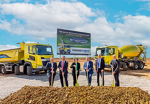 В Німеччині розпочали будівництво нового центру розподілу запчастин DAF - DAF