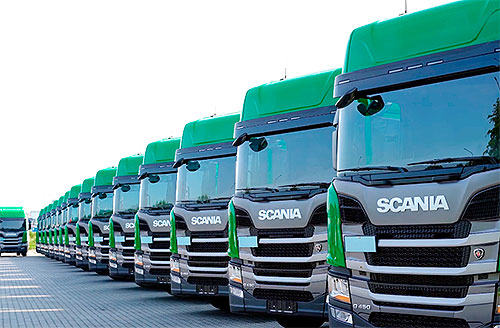 " "         - Scania