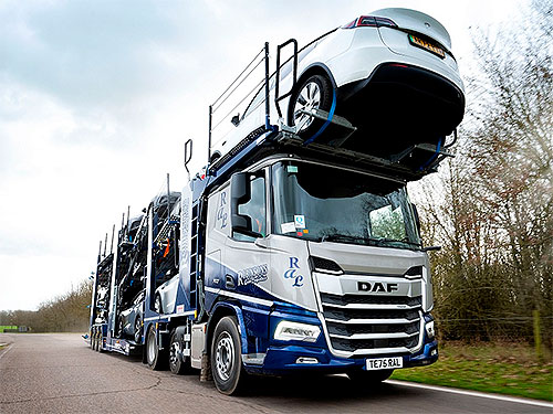 ������������ ���������� ����� DAF XD � ������� ����� ��� ���������� �� ����� ��������