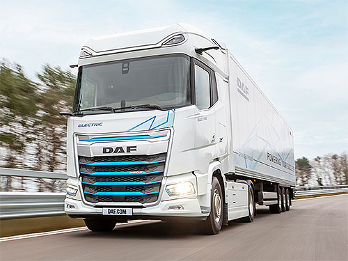 DAF ����������� XG �� XG⁺ Electric �� ������� ���� ����� 500 �� - DAF
