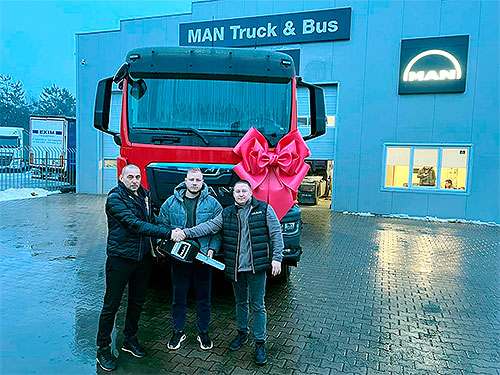 ����������� �� ���������� �������� ������ ������ ��� ���������� MAN TGS 41.440 8x4 - MAN