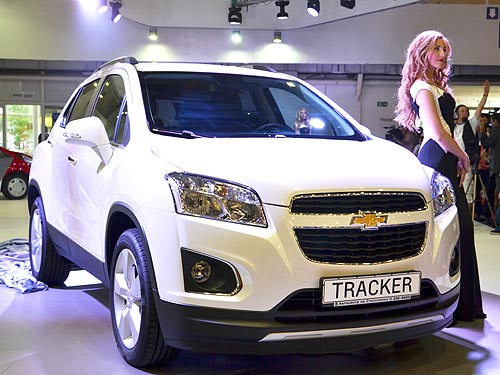 В Украине стартовали продажи компактного SUV Chevrolet Tracker - Chevrolet