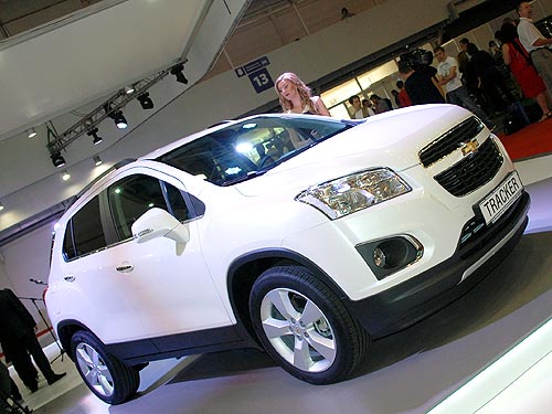 В Украине стартовали продажи компактного SUV Chevrolet Tracker - Chevrolet