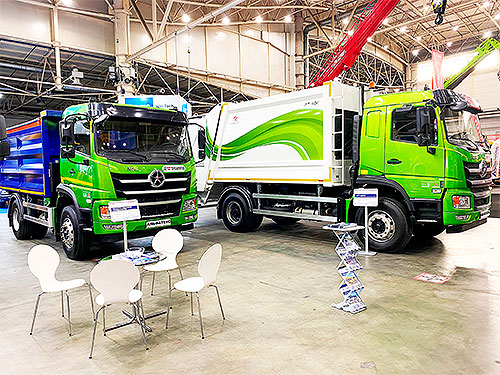 Завод "Альфатекс" почав збирати нову модель вантажівки в Україні