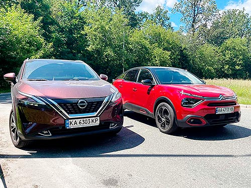   : Citroen e-C4 vs Nissan Qashqai e-power - Citroen