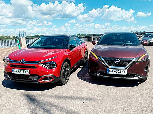   : Citroen e-C4 vs Nissan Qashqai e-power - Citroen