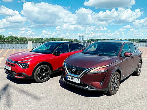  : Citroen e-C4 vs Nissan Qashqai e-power - Citroen