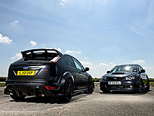 -: Ford Focus RS500 vs Subaru Impreza Cosworth