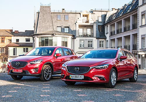 Обновленные Mazda6 и Mazda CX-5 против украинских дорог