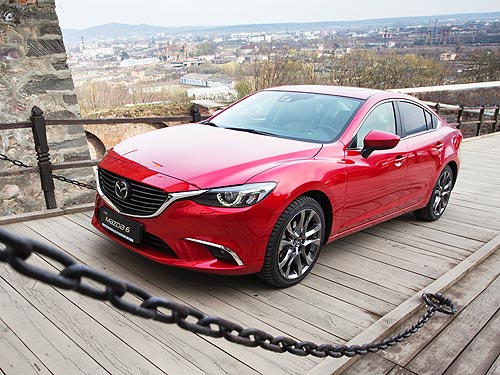 Обновленные Mazda6 и Mazda CX-5 против украинских дорог