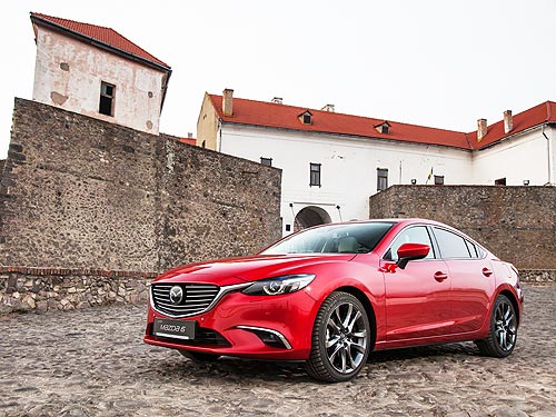 Обновленные Mazda6 и Mazda CX-5 против украинских дорог