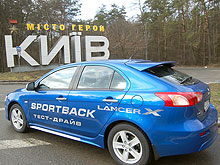 -: Mitsubishi Lancer X Sportback     - - Mitsubishi