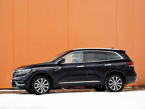 Самый доступный роскошный SUV. Тест-драйв обновленного Renault Koleos - Renault