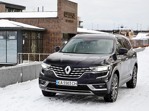 Самый доступный роскошный SUV. Тест-драйв обновленного Renault Koleos - Renault