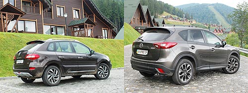 - Mazda CX-5 vs Renault Koleos:   