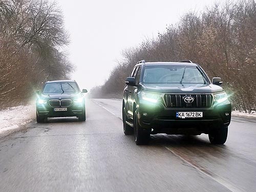 Toyota Prado vs BMW X5:  - ?