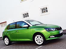 Тест-драйв Skoda Fabia New: Чемпион практичности - Skoda