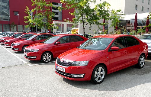 - Skoda Rapid:  Skoda   