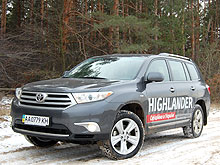 - Toyota Highlander:   