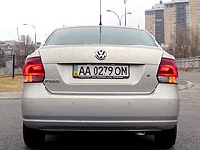 - Volkswagen Polo sedan:   