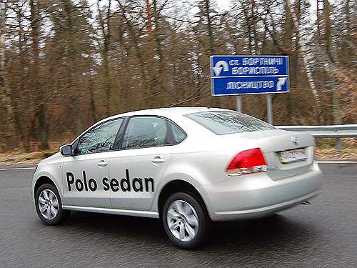 - Volkswagen Polo sedan:   