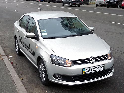 - Volkswagen Polo sedan:   