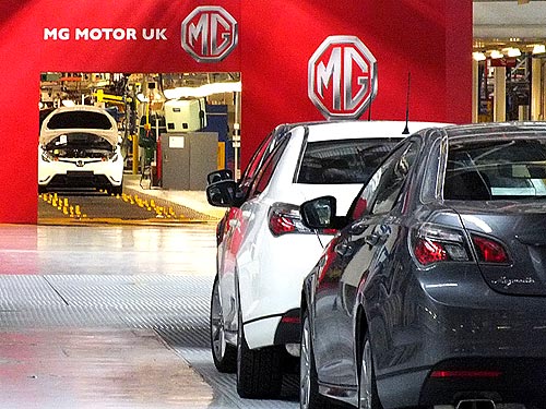 Где создают автомобили MG?