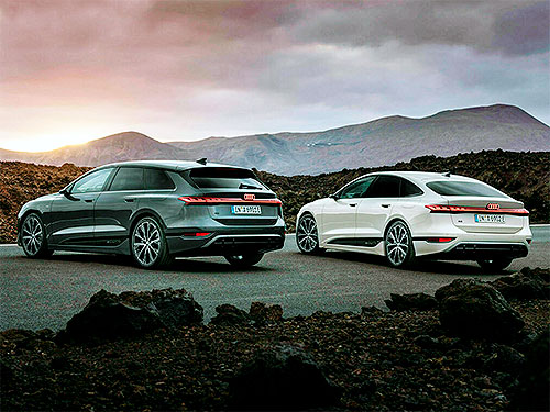 Audi A6 e-tron ������ ������� ������ ������� � ����� �� ���