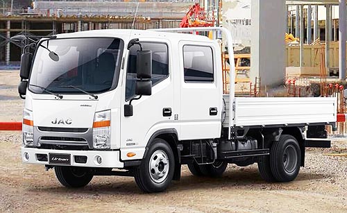 В Украине зафиксированы специальные цены на среднетоннажные грузовики JAC N56 - JAC