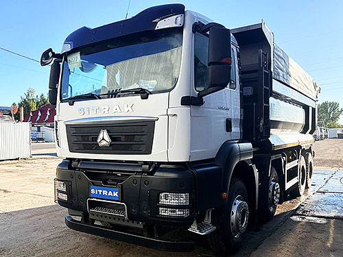 � ������ ����������� �������� ��������� SITRAK C7H 8x4 � ����������