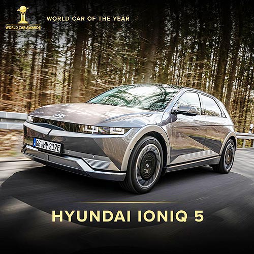 Hyundai IONIQ 5 – Всесвітній автомобіль 2022 року
