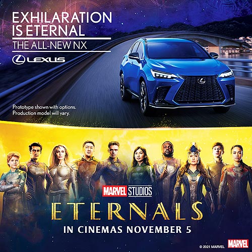 Новый Lexus NX снялся в рекламном ролике Marvel - Lexus