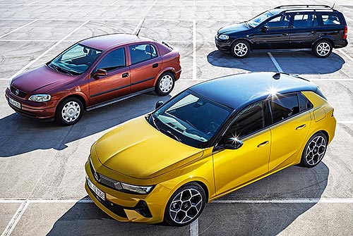 Легендарноий Opel Astra G святкує 25 років - Opel